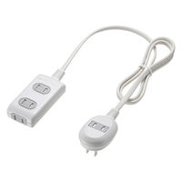 サンワサプライ  プラス1個口便利タップ（2P・3個口＋1個口・1m） TAP-B9-1K（直送品）