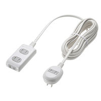 サンワサプライ  プラス1個口便利タップ（2P・3個口＋1個口・5m） TAP-B9-5K（直送品）