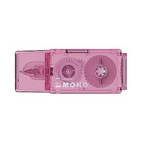 トンボ鉛筆 修正テープ モノポケット限定スケルトンカラー ハイピンク 5mm幅 CT-CM5C81L 1個