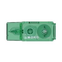 トンボ鉛筆 修正テープ モノポケット限定スケルトンカラー グリーン 5mm幅 CT-CM5C61L 1個