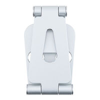 ナカバヤシ タブレット・スマホ対応　アルミスタンド　シルバー SSTー20SL 1個