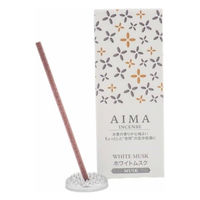 AIMA お香 ホワイトムスク 15本入 1セット（1個×3） 藤栄