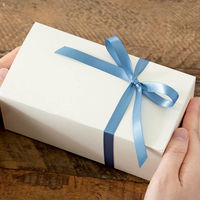 ヘッズ 両面サテンリボンＳＭＯＫＹＢＬＵＥ10ｍｍ DS1011R 1巻