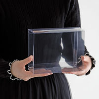 HEADS(ヘッズ)無地クリアPETボックスー25　1袋（10枚）