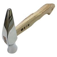 金井産業 船手玄能ハンマー ステンレス 24 角蛇曲ショート 250mm 1本（直送品）