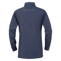 コーコス信岡 ストレッチ長袖シャツ 6L インディゴ AG-3088 1着（直送品）