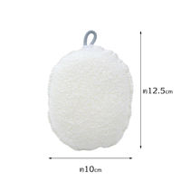 ワイズ ボディスポンジ ヘチマ風 ホワイト BZー045 1個