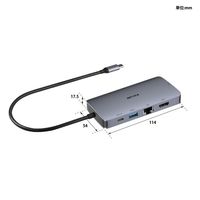 バッファロー PD対応 6in1 VGA付きポートリプリケーター LUDーU3ーCU302SV 1個