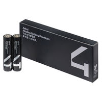 アスクル アルカリ乾電池 単4形 単四 単４ プレミアムロング 10年保存 シュリンクなし紙箱 1パック（10本入） オリジナル