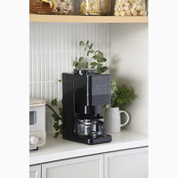 BRUNO コーン式ミル付き全自動コーヒーメーカー(ブラック) BOE144-BK 1個