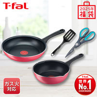 T-fal ガス クランベリーフライパン&キッチンツールセット 15347 1個