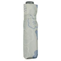 アテイン 晴雨兼用ミニ ホッピングフラワー グレー 6692GY 1セット(3本)（直送品）