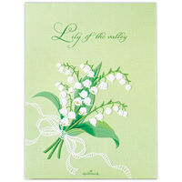 日本ホールマーク ホールマーク 便箋 スズランブーケ 844394 1セット(6冊)（直送品）