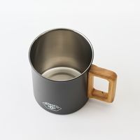 木柄マグカップ (箱入り) ダークグレー AKOMEYA TOKYO/アコメヤ