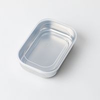 ステンレス容器 浅型 蓋付 AKOMEYA TOKYO/アコメヤ