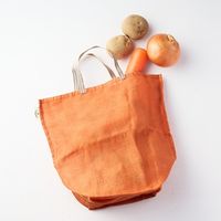 かやの野菜袋 L 柿 AKOMEYA TOKYO/アコメヤ