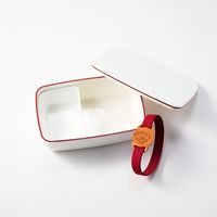 シンプルで洗いやすい弁当箱 赤 約600ml AKOMEYA TOKYO/アコメヤ