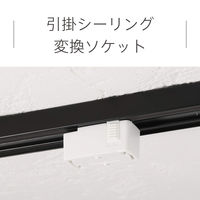 スワン電器 ライティングレール用プラグ(引掛シーリング) DUS-52WH 1個