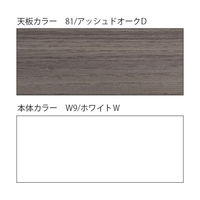 【設置込】イトーキ CZRデスク Type S  平机 L脚 センター引出無 800×800mm CZR-088JAS-981 1台（直送品）