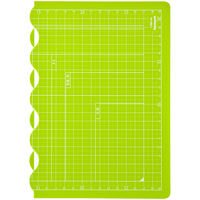 ナカバヤシ 折りたたみカッティングマットA4 グリーン CTMO-A4G 1個