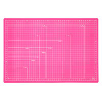 ナカバヤシ 折りたたみカッティングマットA3 ピンク CTMO-A3P 1セット(1個×5)