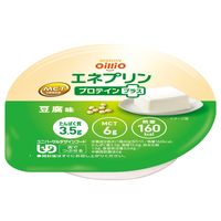 日清オイリオ MCTプリン エネプリンプロテインプラス 介護 介護食品 やわらか食  デザート おやつ 高齢者 豆腐味  3個