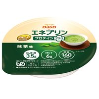 日清オイリオ MCTプリン エネプリンプロテインプラス 介護 介護食品 やわらか食  デザート おやつ 高齢者 抹茶味  3個