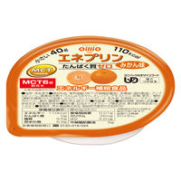 日清オイリオ MCTプリン エネプリン   介護 介護食品 やわらか食  デザート おやつ 高齢者   みかん味  3個