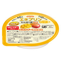 日清オイリオ MCTプリン エネプリン   介護 介護食品 やわらか食  デザート おやつ 高齢者  マンゴー味  3個