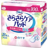 白十字 サルバさらさらケアパッド100cc 31731 1箱（28枚入×24パック）