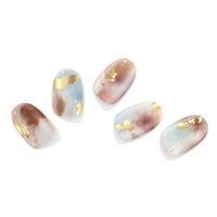 EDGEU（エッジユー） ハンドジェントル MARBLE 28枚 ネイルシール アイエスリンク