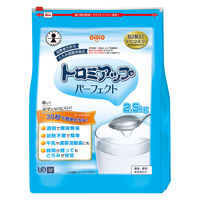 【とろみ剤】 日清オイリオ トロミアップパーフェクト 介護 高齢者 調整食品 2.5kg 1ケース(2.5kg×4袋）