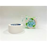 【ガムテープ】 再生PET布テープ 白 幅50mm×長さ25m No.1605 寺岡製作所 1巻