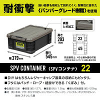 JEJアステージ　SPVコンテナ＃22 オリーブドラブ【バンパーグレード樹脂使用】　　1個