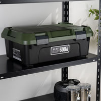 JEJアステージ　アクティブストッカー600AX（耐荷重80kg） ブラックグリーン　　1個