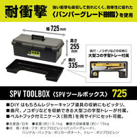JEJアステージ　SPVツールボックス725 オリーブドラブ【バンパーグレード樹脂使用】　　1個