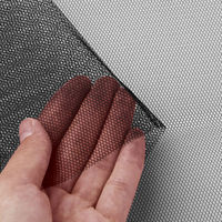 セミハードチュール生地 50デニール 巾115cm×(半折)8m切売カット 黒 AD5035-20-8M ナイロン100% ウェディング・コ（直送品）