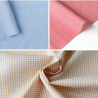 40sギンガムチェック 小 巾110cm×10m切売カット ピンク B53000Z-101-10M 1セット(巾110cm×10（直送品）