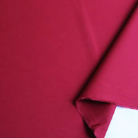 日本紐釦貿易 ブロード生地 無地 巾約112cm 4mカット ラズベリー B64500-27-4M 1セット(巾112cm×4m（直送品）