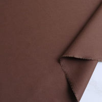 日本紐釦貿易 ブロード生地 無地 巾約112cm 4mカット セピア B64500-38-4M 1セット(巾112cm×4m（直送品）
