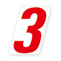 ＨＥＩＫＯ　ナンバーセルフ ＳＳ 3　赤　007061303　１束（120枚入）