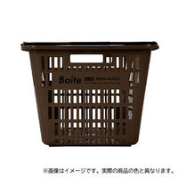 ベストコ　ベストコ 買い物かご バスケット ポリプロピレン製 収納 カーキ　MA-4115　1個