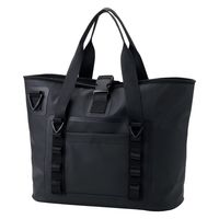 エレコム トートバッグ 防水 手提げ 肩掛け 2WAY 自立式 23L ブラック BMーTBWP01BK 1個