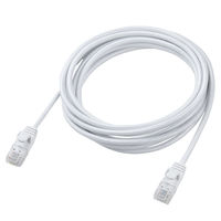 エレコム LANケーブル CAT6A 3m 爪折れ防止 高耐久 メッシュケーブル 白 ECLDーGPAM/WH30 1個