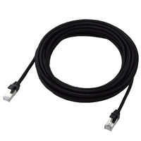 エレコム LANケーブル CAT7 7m 爪折れ防止 高耐久 メッシュケーブル 黒 ECLDーTWSM/BK70 1個