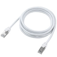 エレコム LANケーブル CAT7 2m 爪折れ防止 高耐久 メッシュケーブル 白 ECLDーTWSM/WH20 1個