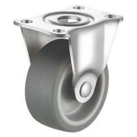 サンワサプライ 汎用キャスター 75mm径 2個セット(固定)TPR製 CST-75TP-FIX2 1セット(2個入)（直送品）