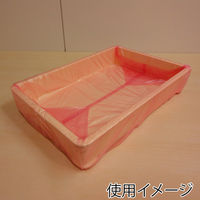 大倉工業 ポリ袋 ばんじゅう用HDガゼット袋 NO110 レッド 4905206235064 1セット(1袋(100枚入)×6)（直送品）