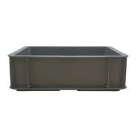 積水テクノ成型　セキスイ　ＣＯ2削減コンテナ　ＴＰー331Ｆ　エコグレー　GP331FH　1個