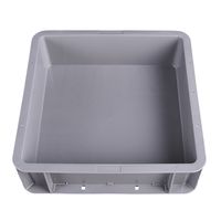 積水テクノ成型　コンテナ　ＴＰー331Ｆ（底面フラットタイプ）　グレー　TP331FH　1個